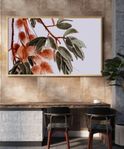 Alternative view of Rustic Bloom – Minimalist Botanical Digital Wall Art Print