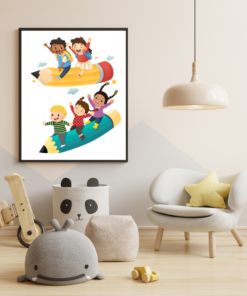 Alternative view of 10-Piece Nursery Wall Art Bundle | Adorable Printable Baby Room Decor for Boys & Girls | Modern Nursery Prints Set